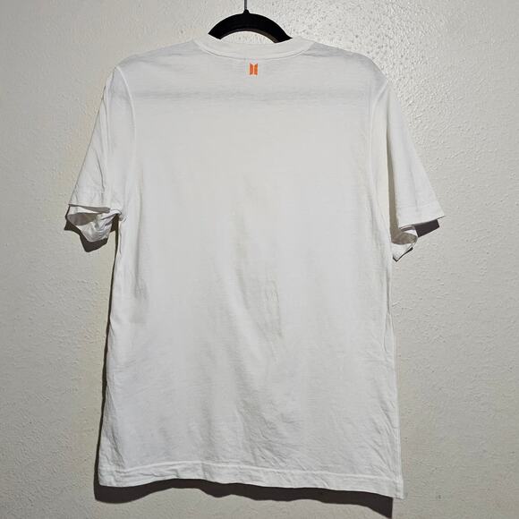 BTS Permission To Dance White T Shirt Tee Cotton Short Sleeve Small - Picture 3 of 5